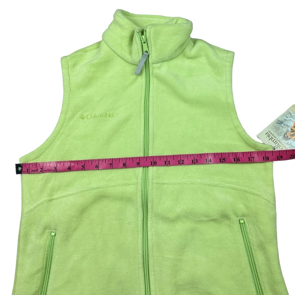 COLUMBIA: NWT Women’s Fleece Fern Creek Vest in Margarita color- Size Small - Picture 4 of 10
